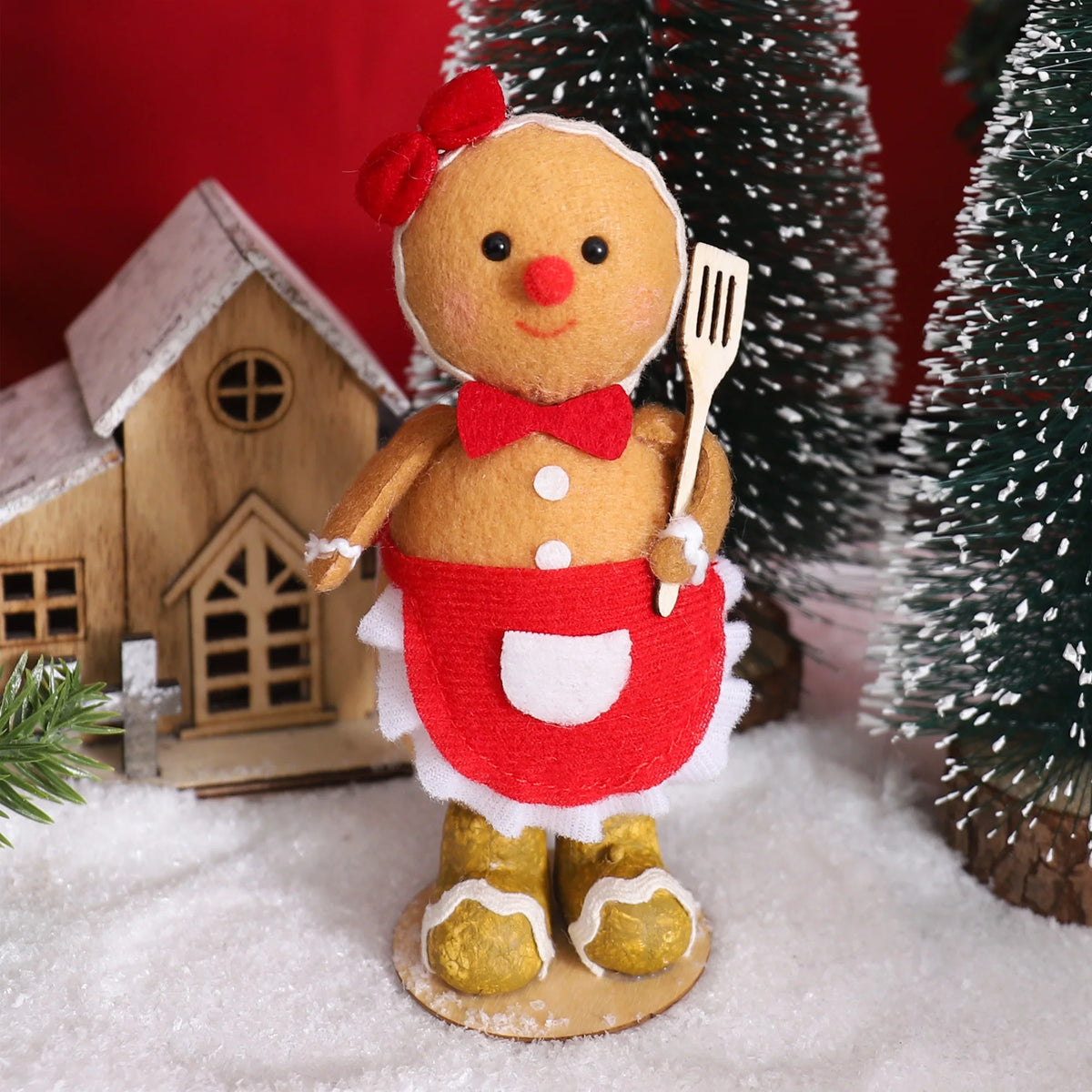 Gingerbread Chef Plush Decorations