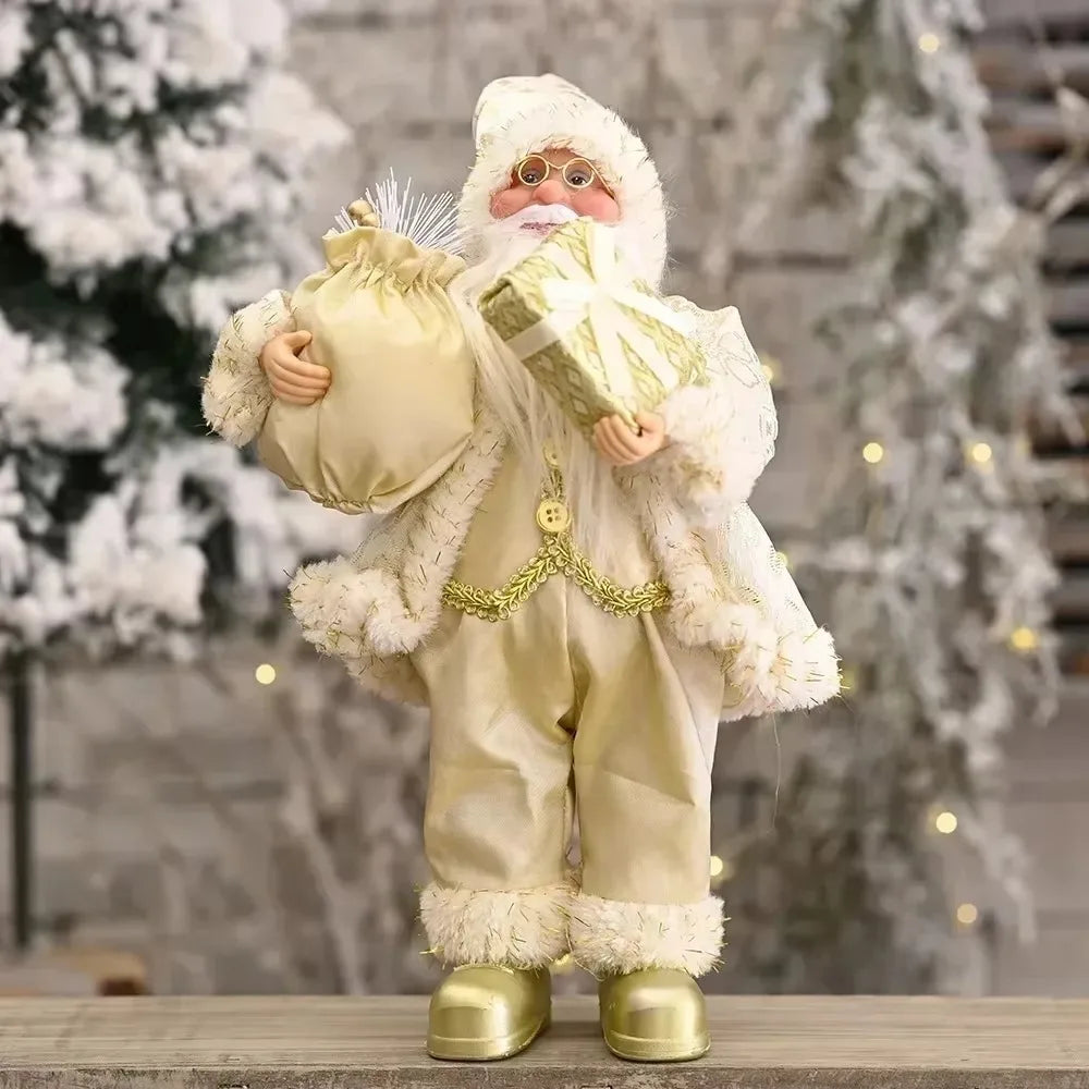 Standing Santa Decoration – 30 cm
