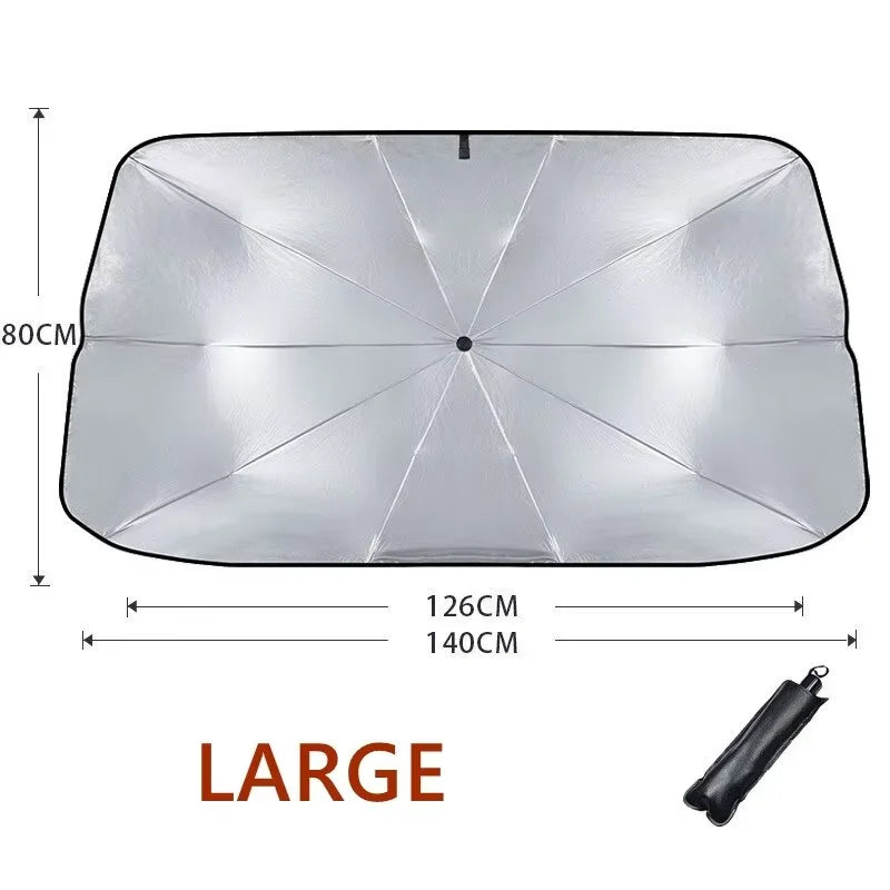 Folding Car Windscreen Sunshade