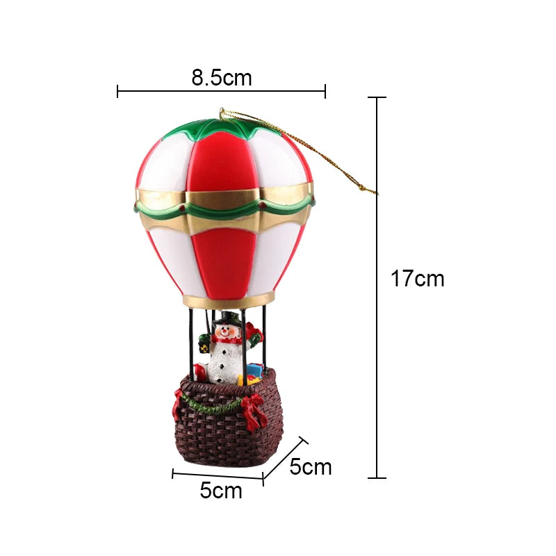 Christmas Fireplace LED Ornament
