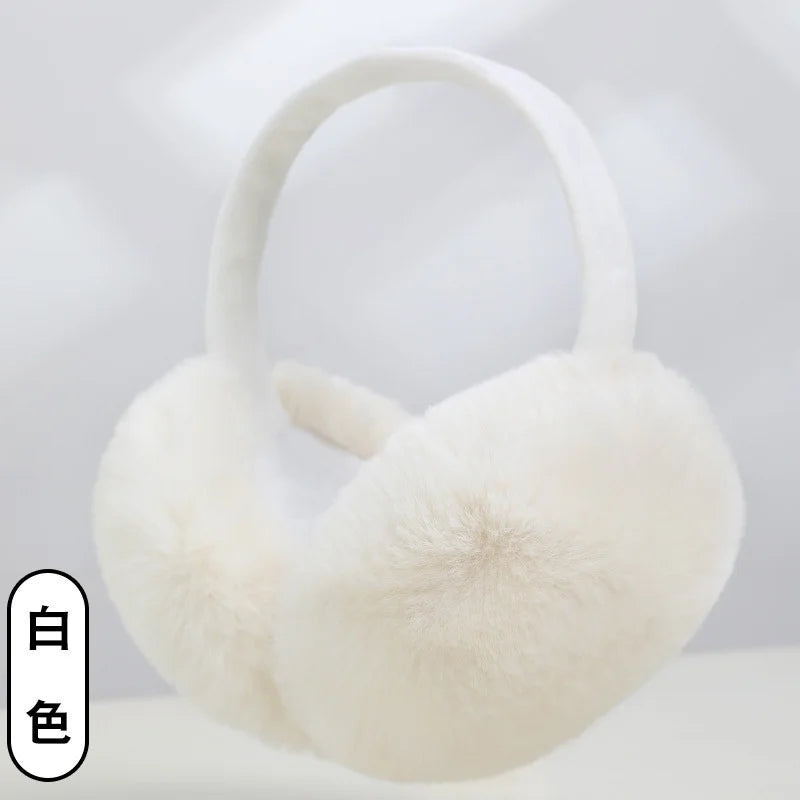 Folding Plush Winter Earmuffs