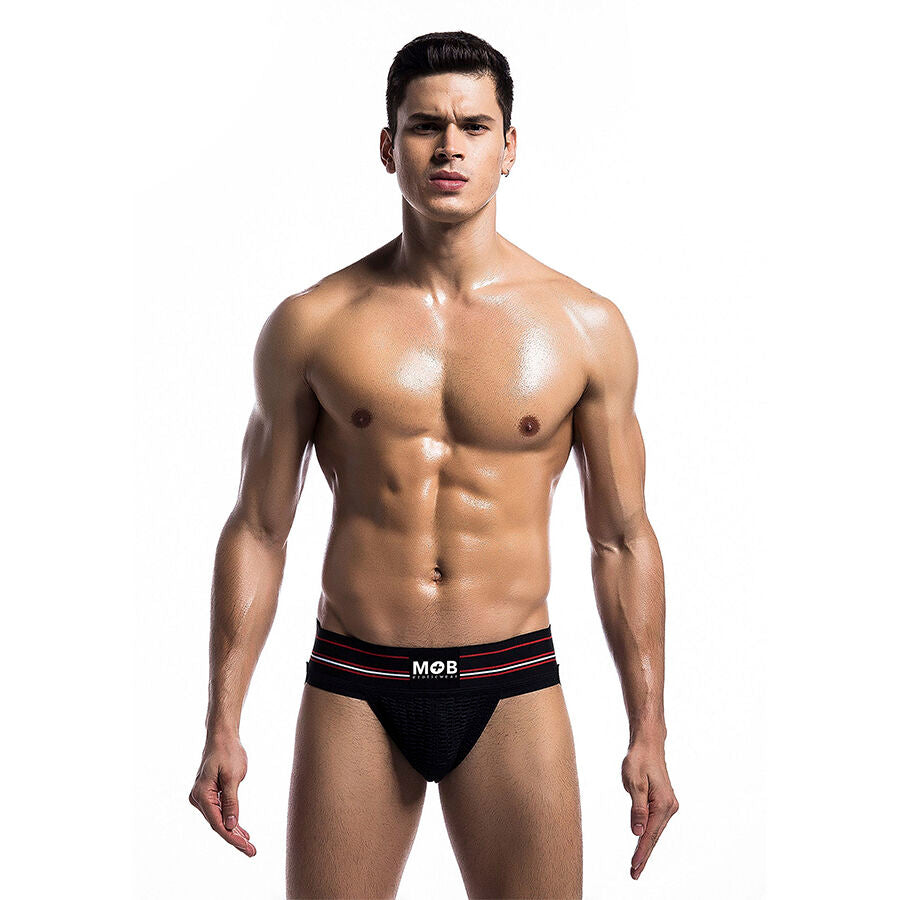 MOB - CLASSIC BLACK THONG SIZE XL