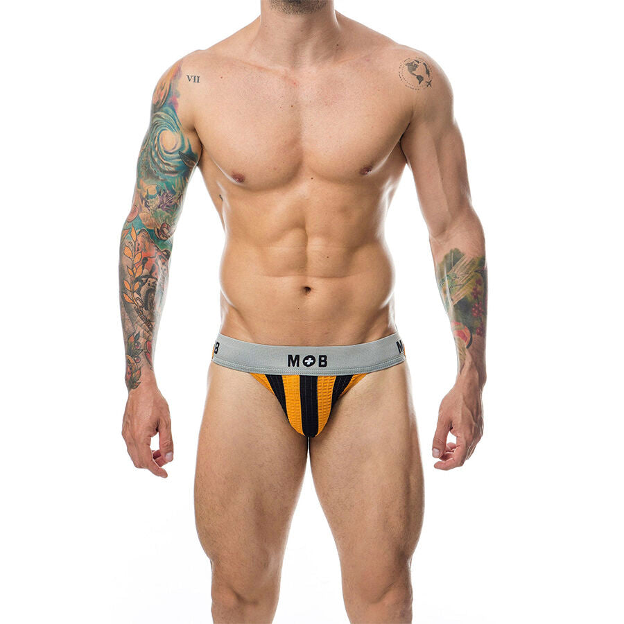 MOB - CLASSIC JOCK STRIPE ORANGE SIZE XXL