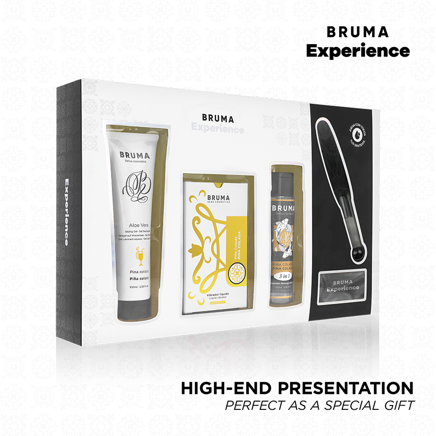 BRUMA XPERIENCE - VIBRO-ORGASMIC PINA COLADA SWEET TEMPTATION KIT