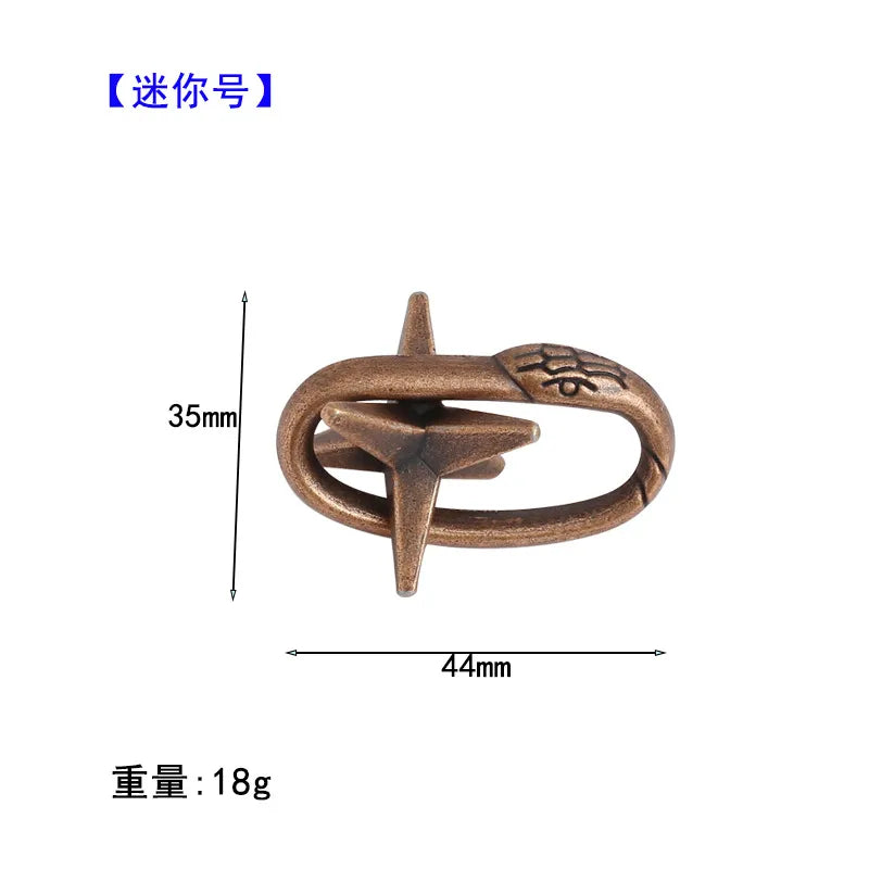 Fidget Toys Kids(7-16Years) Geometric Alloy Toys