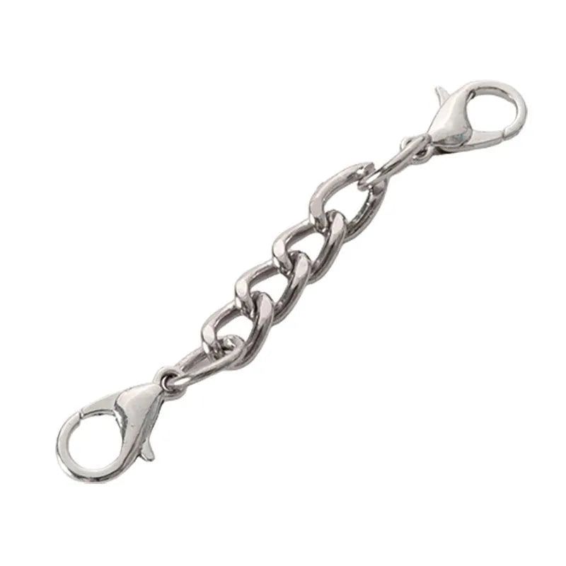 double-headed-zinc-alloy-lobster-clasp-keychain-key-holder-chain-accessory-jewelry-metal-material