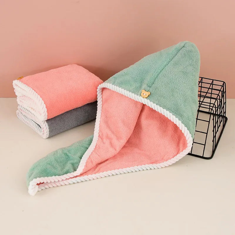 double-layer-thickened-internet-celebrity-hair-drying-hat-womens-super-absorbent-no-blowing-quick-drying-hair-wash-hair-towel-shower-hat