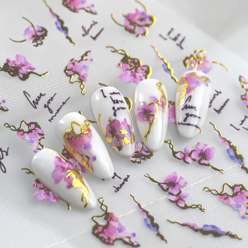 gold-foil-nail-art-stickers-with-flower-and-letter-elements-suitable-for-daily-party-date-easy-diy-and-nail-decoration-use