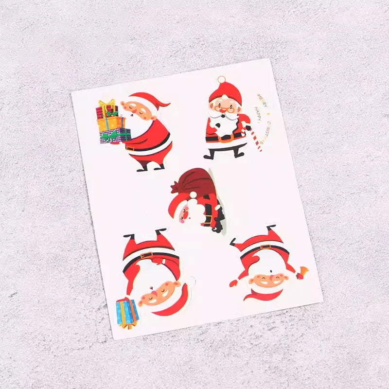 Christmas Handheld Cake Box Paper Cup Muffin Packaging Box Apple Gift Box for Peaceful Night Available in 1/2/4/6 Pieces