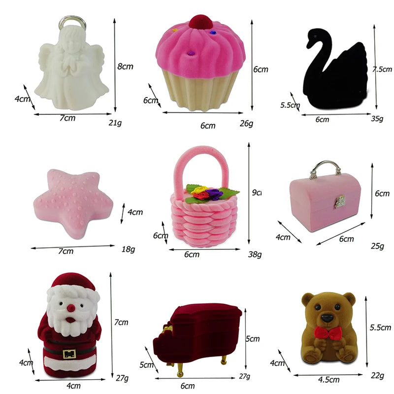 Mini Velvet Jewellery Gift Box