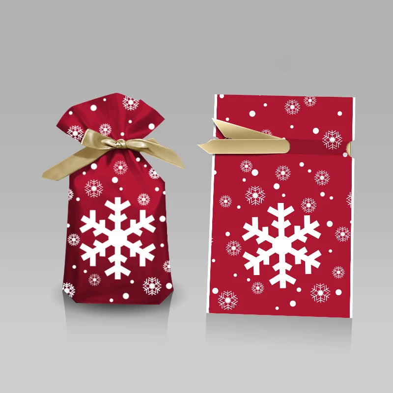 Christmas Drawstring Sweet Bags