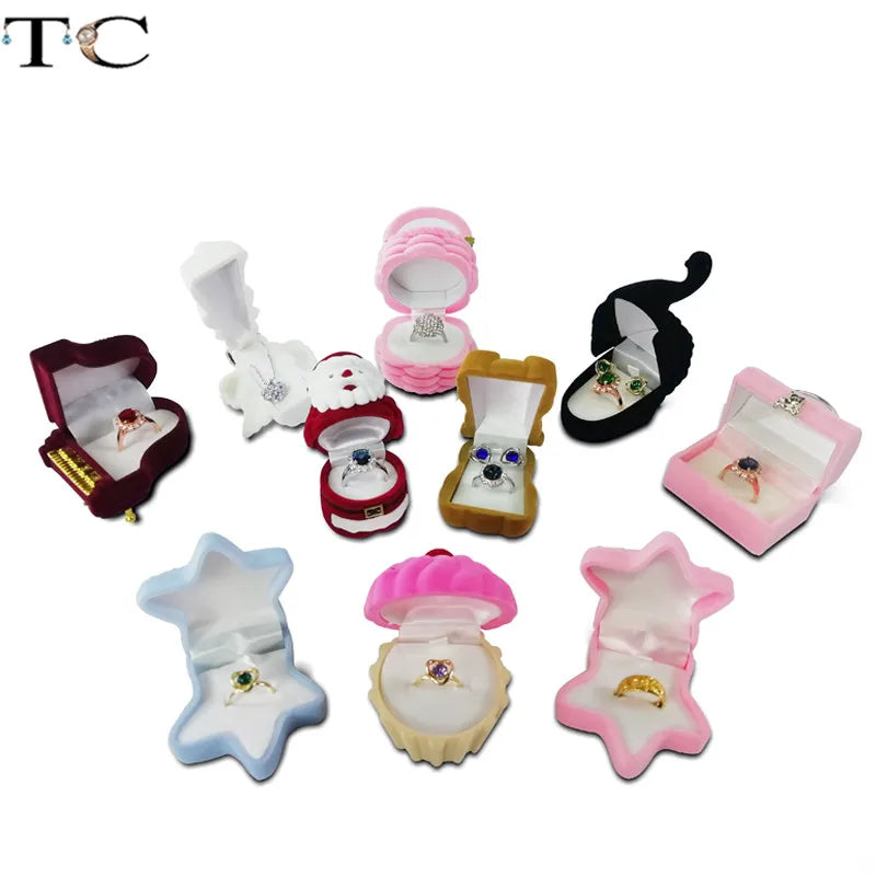 Mini Velvet Jewellery Gift Box