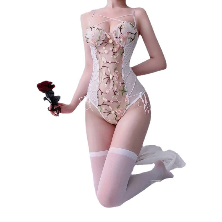 Open-Design Lingerie Bodysuit
