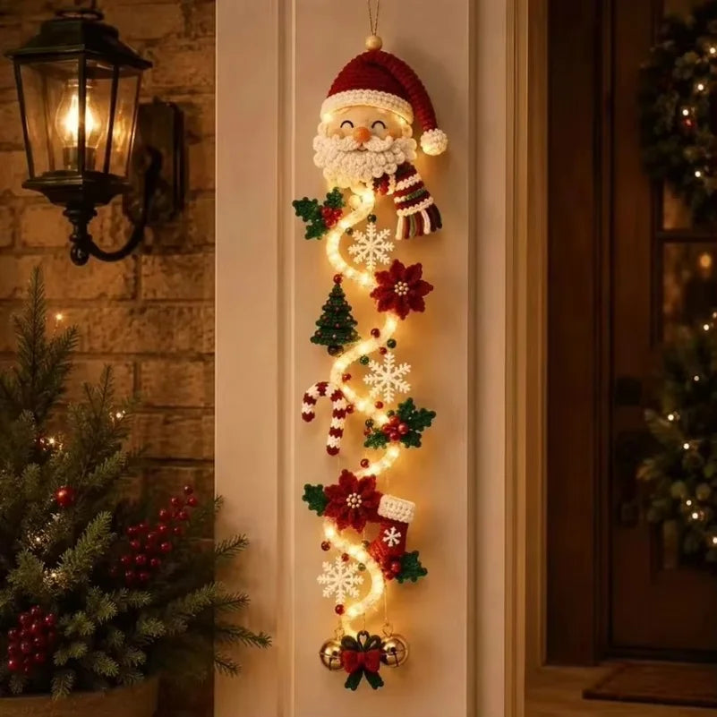 LED Crochet Christmas Hanging Decoration