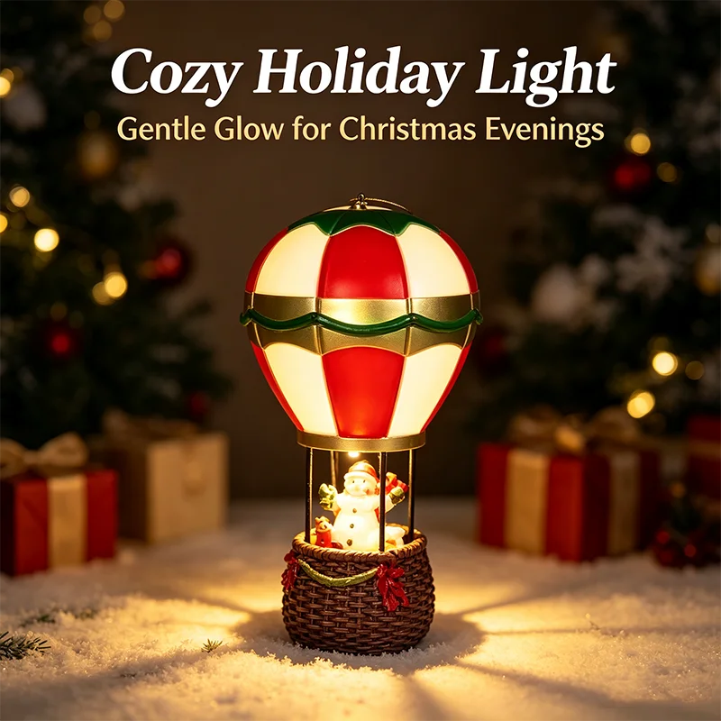Christmas Fireplace LED Decoration