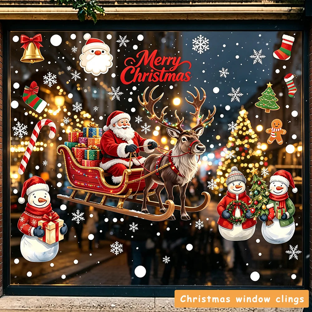 Christmas Window Clings