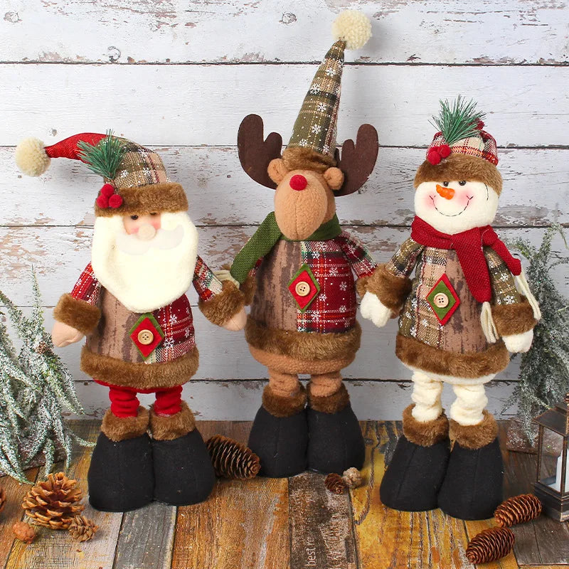 Telescopic Christmas Character Doll