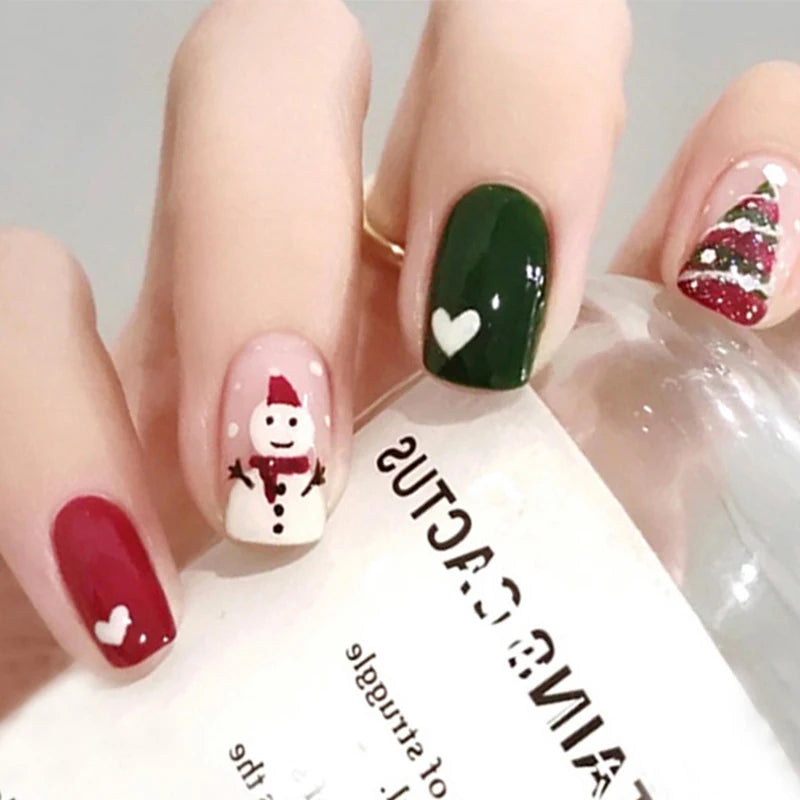 Christmas Press-On Nails