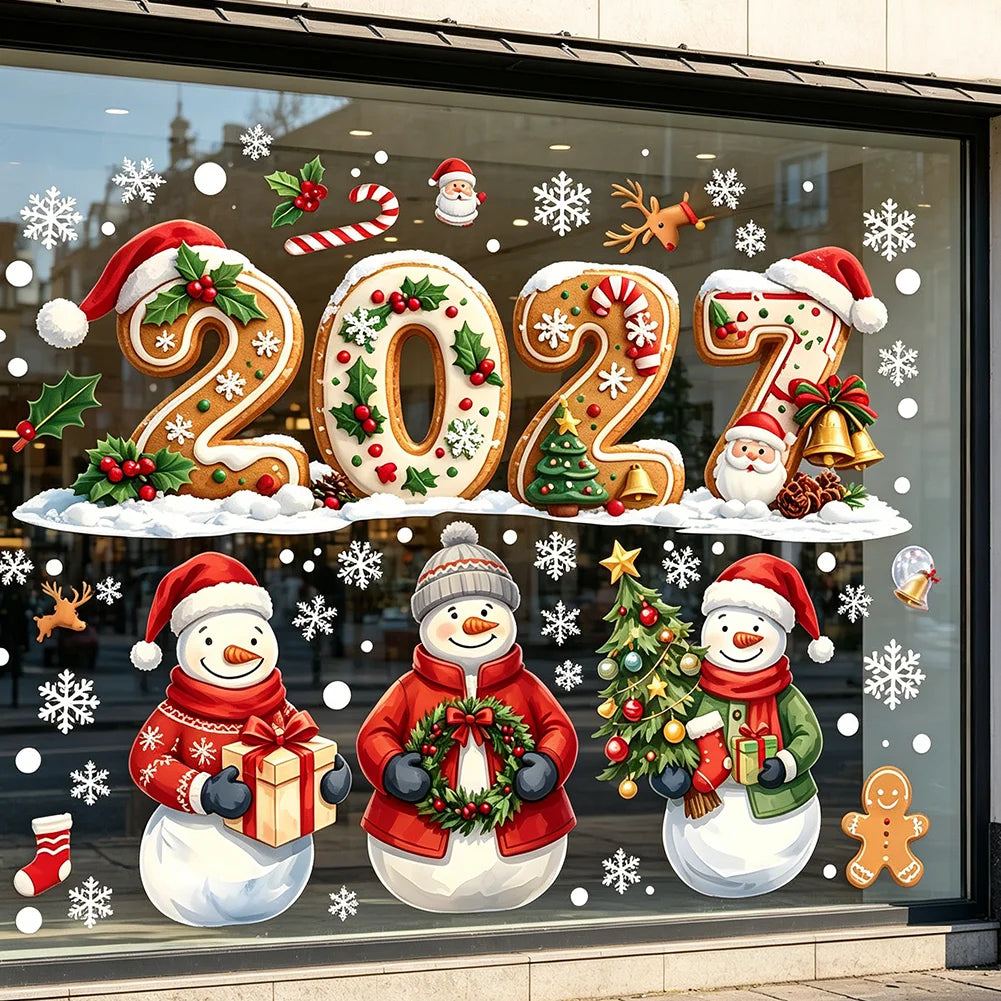 Christmas Window Clings