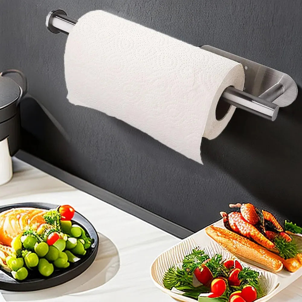 Adhesive Kitchen Roll Holder