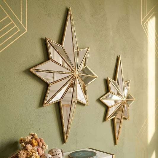 Octagonal Star Wall Mirror