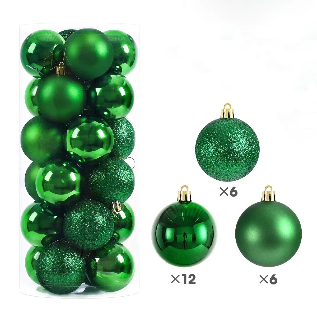 Christmas Baubles – 24 Pack