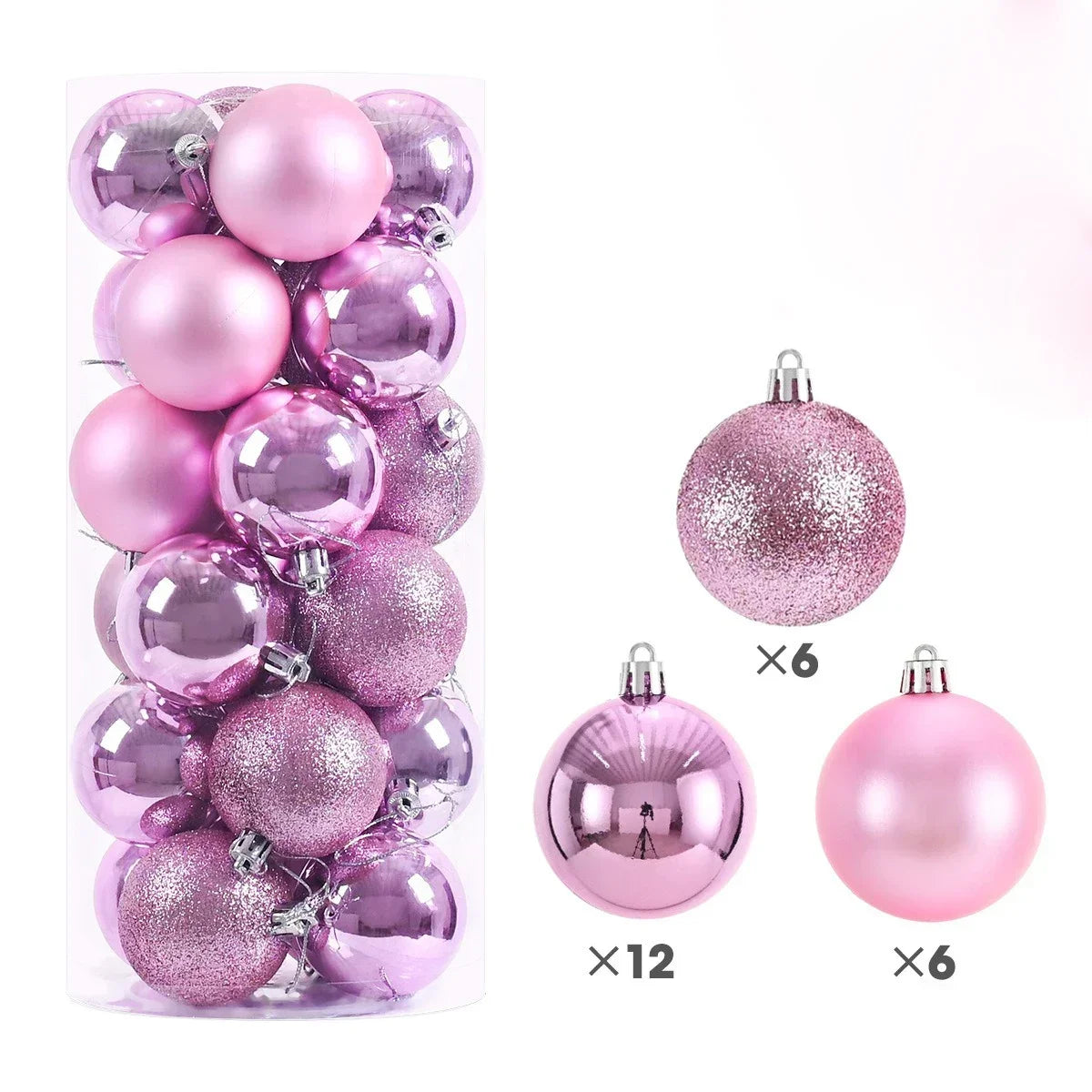 Christmas Baubles – 24 Pack