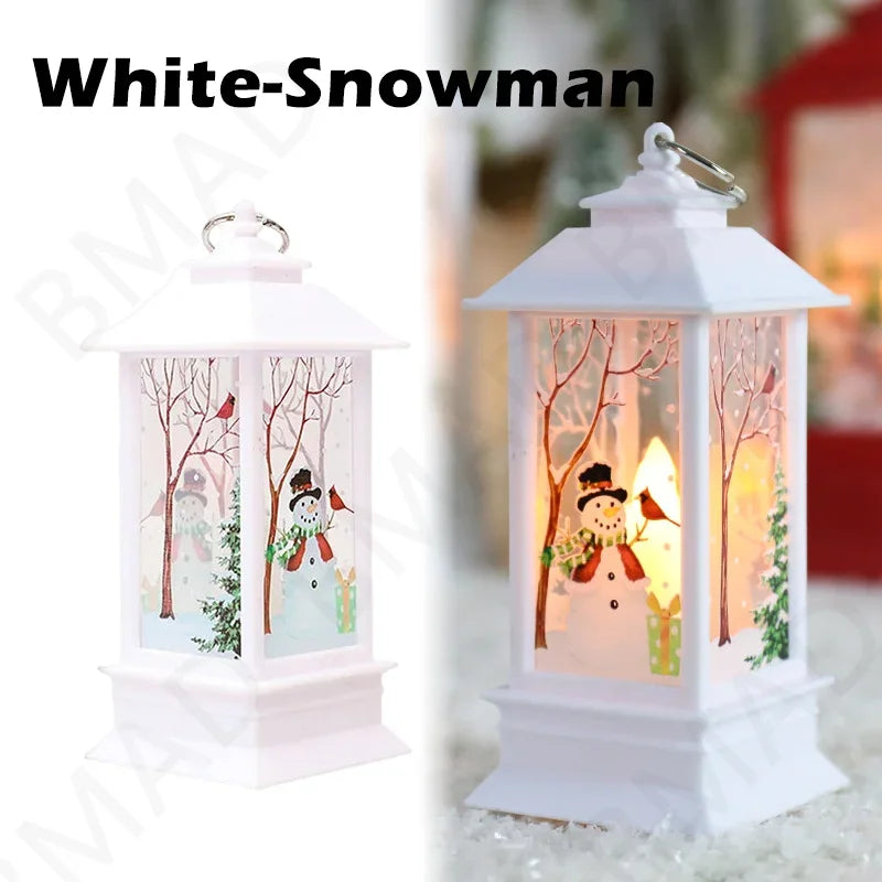Christmas LED Candle Lantern
