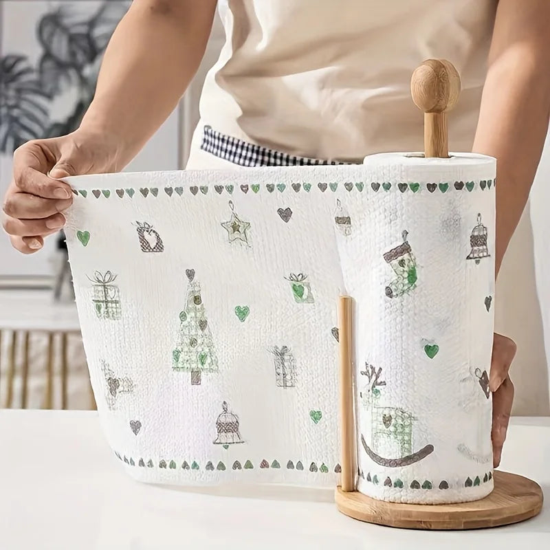 Disposable Kitchen Cleaning Cloth Roll