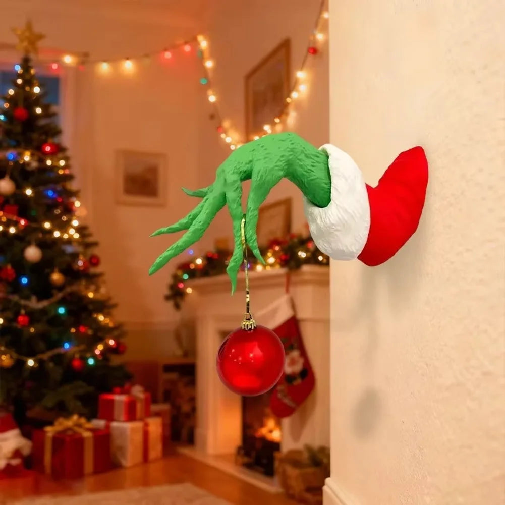 Green Character Arms Christmas Tree Decoration