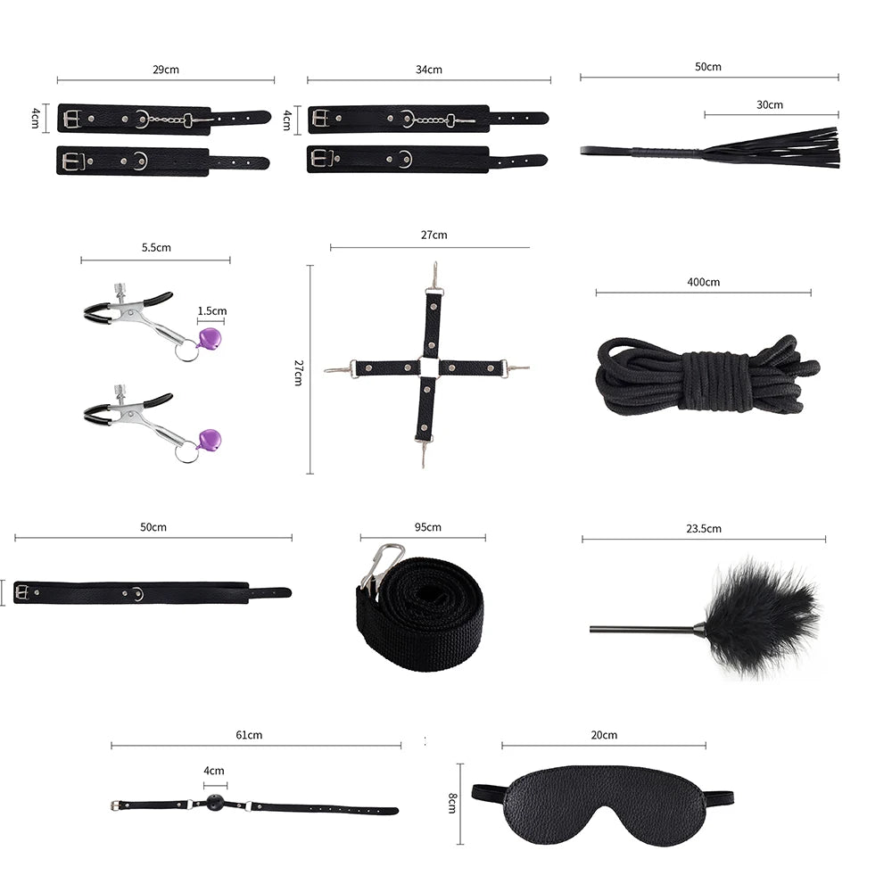 Fleece-Lined Bondage Set
