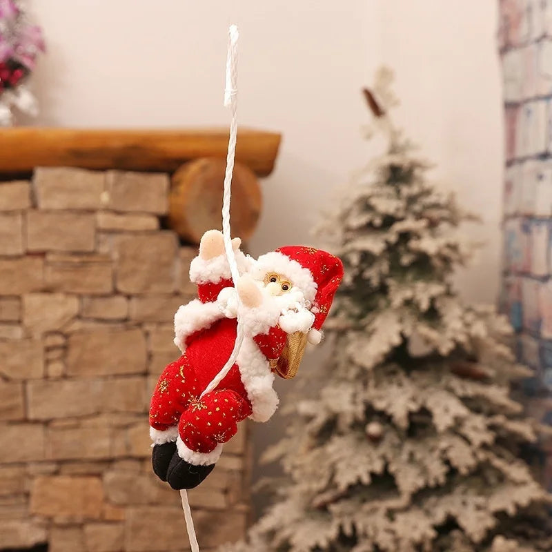 Fabric Santa Decoration – 30 cm