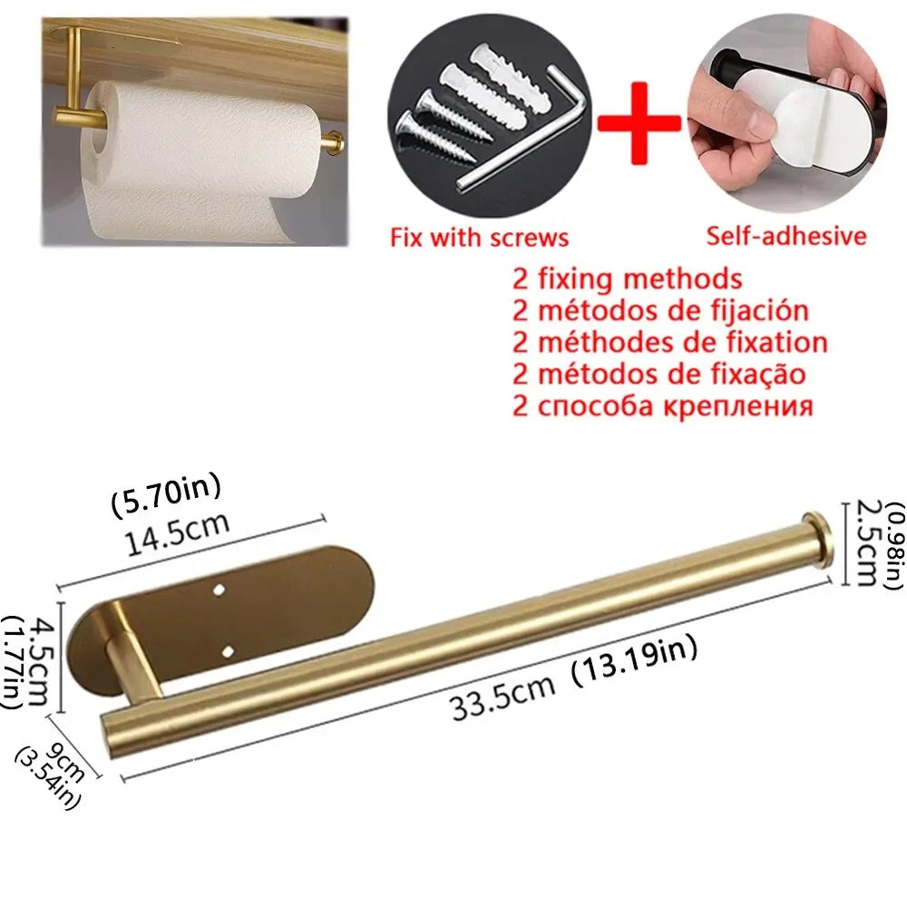 Adhesive Kitchen Roll Holder