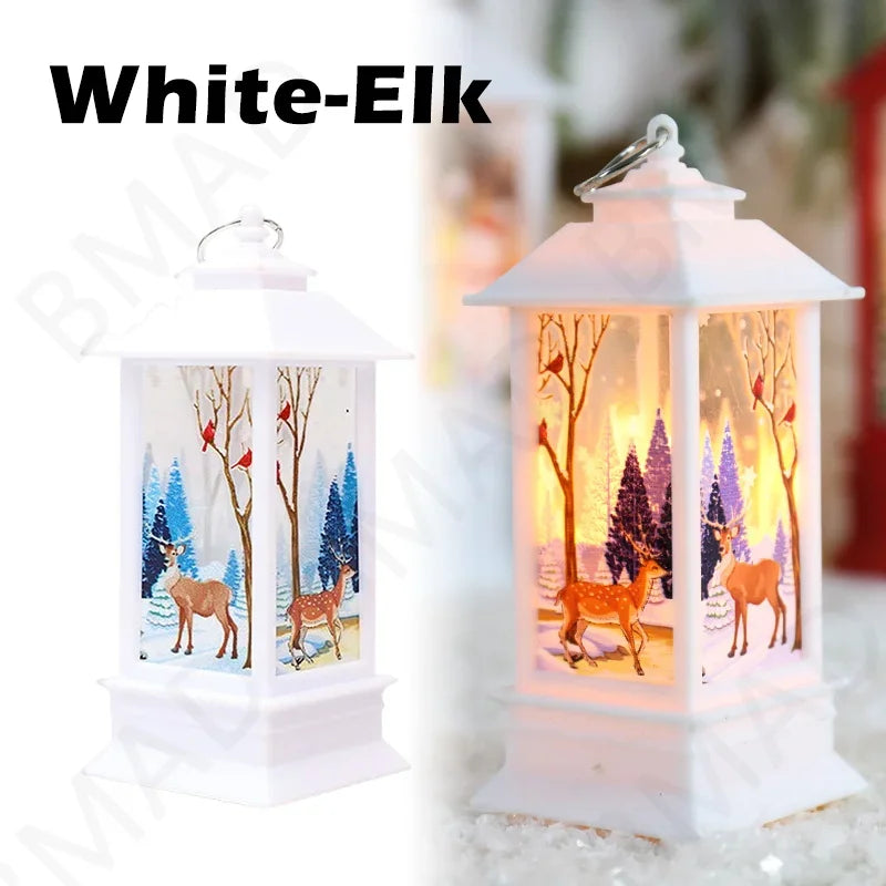 Christmas LED Candle Lantern