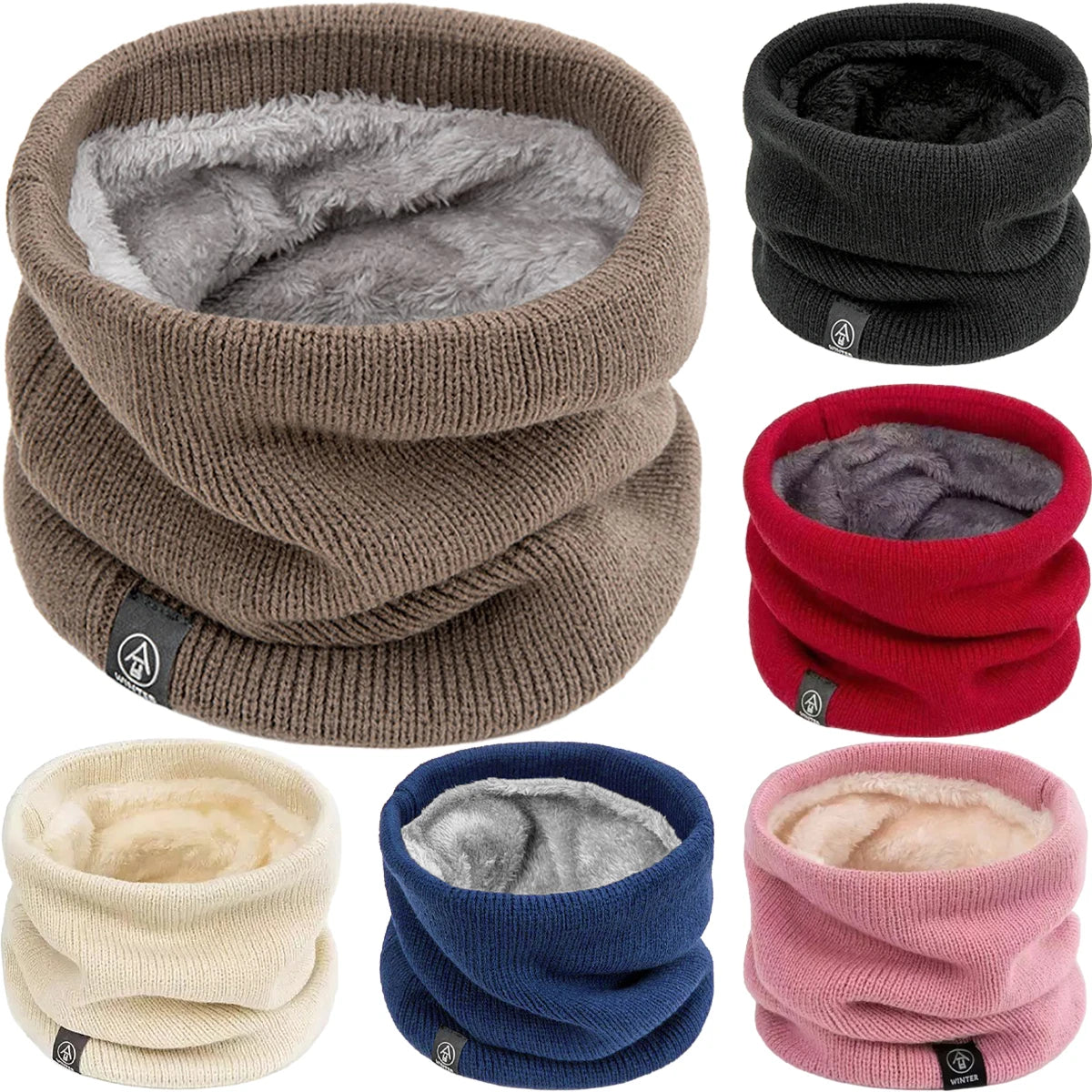 Knitted Winter Neck Warmer