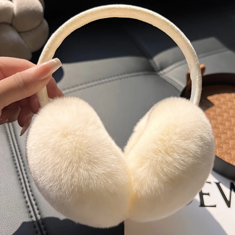 Folding Plush Winter Earmuffs