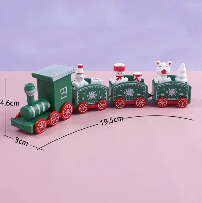 Mini Plastic Christmas Train