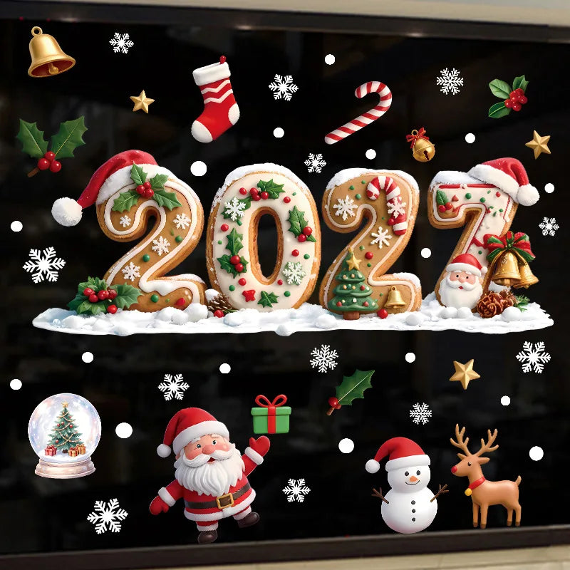 Christmas Window Clings