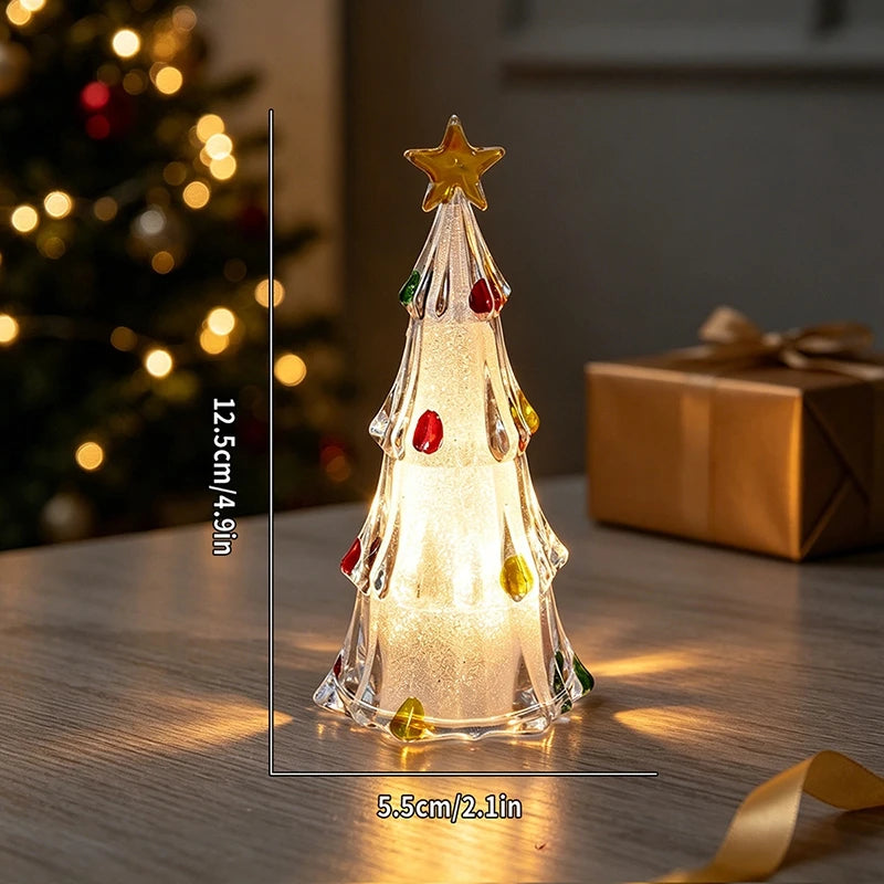 Crystal-Style Christmas Tree LED Light
