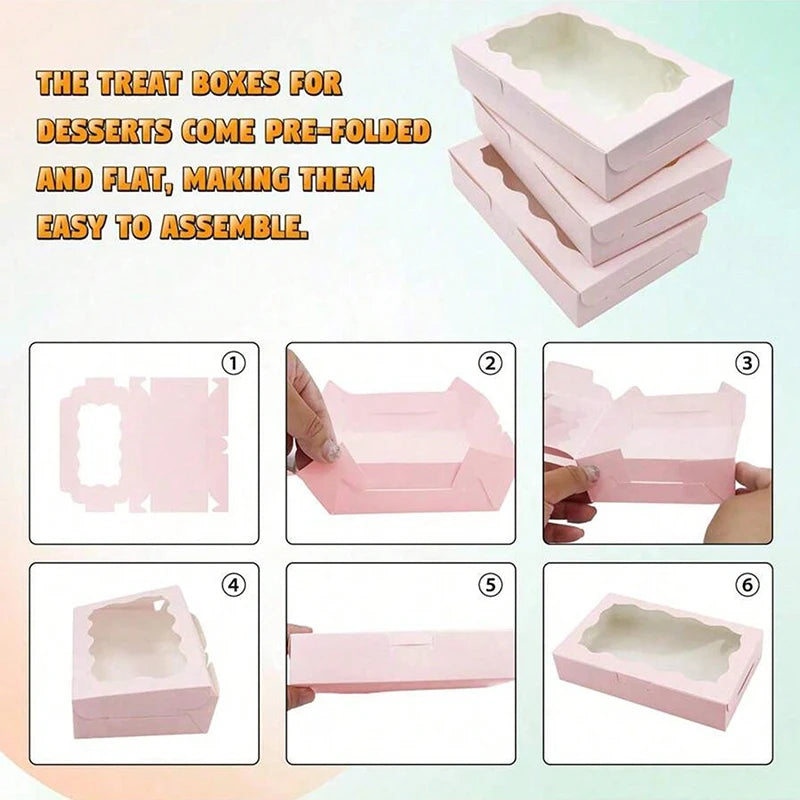 Kraft Window Gift Boxes