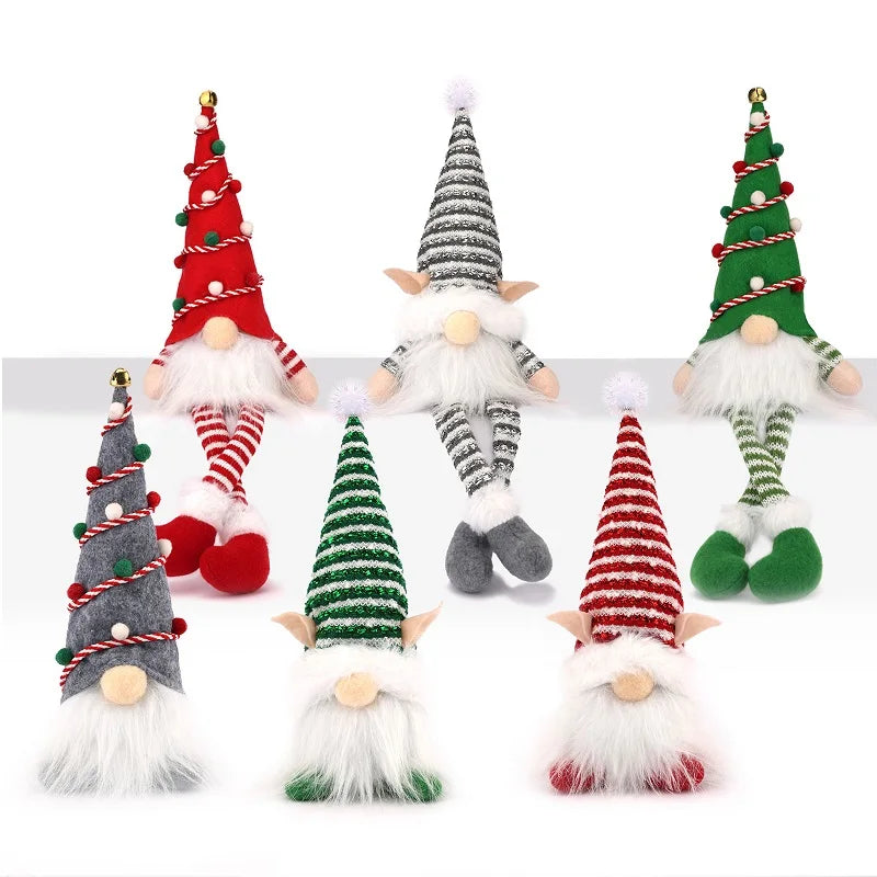 Christmas Gnome Faceless Doll Night Light Merry Christmas Decorations For Home Holiday Ornament Xmas Gift Navidad New Year