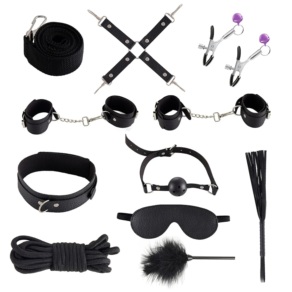 Fleece-Lined Bondage Set
