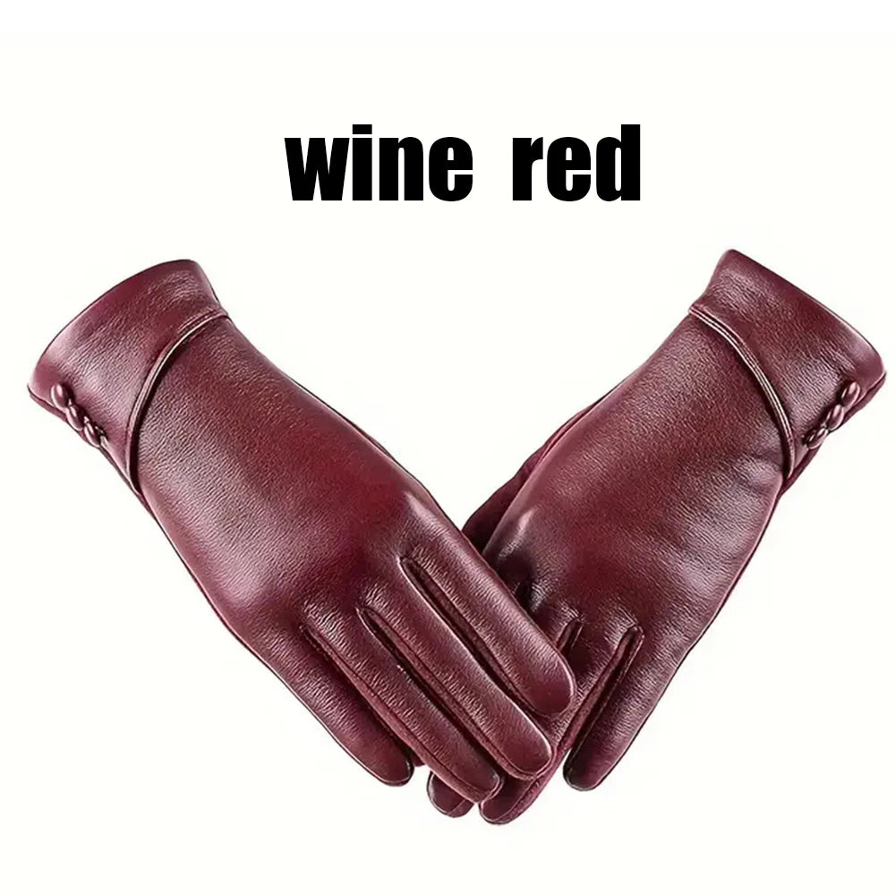 Fleece-Lined Touchscreen Gloves