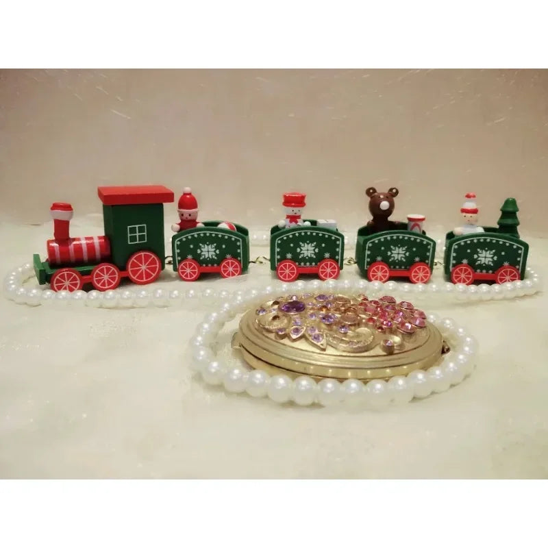 Mini Plastic Christmas Train