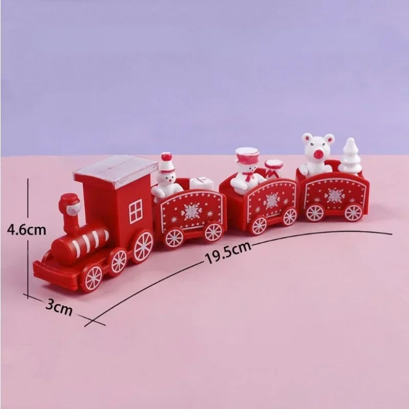 Mini Plastic Christmas Train