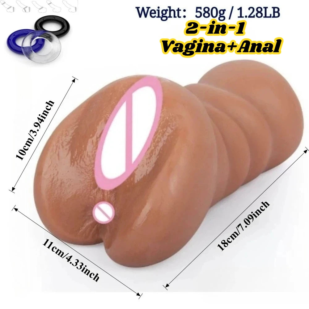 Realistic Pocket Masturbator