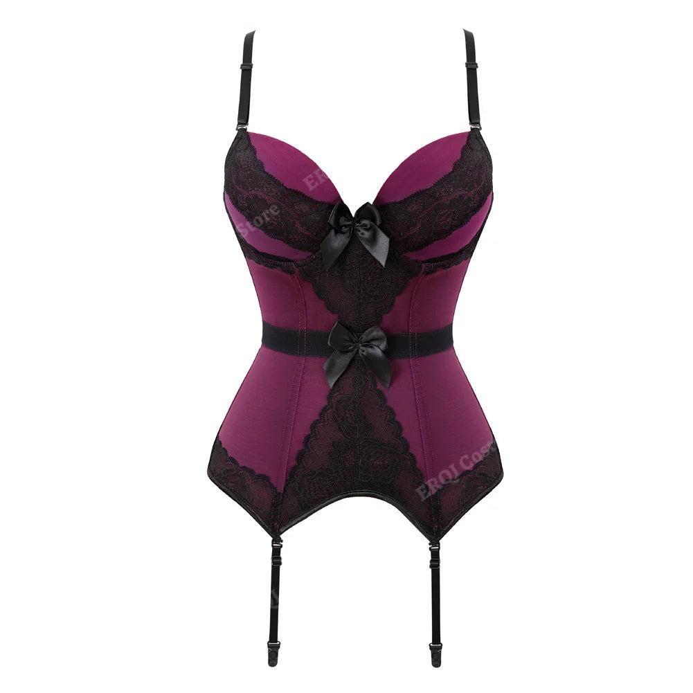 Black Lace Overbust Corset