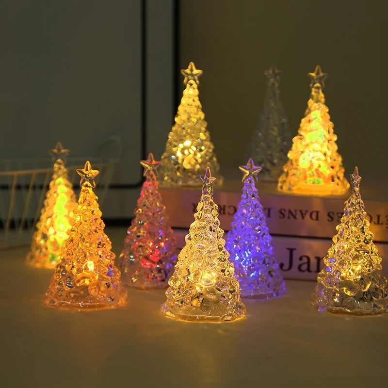 Crystal-Style Christmas Tree LED Light