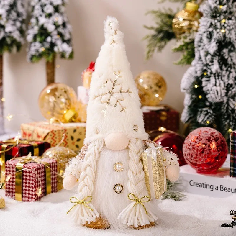Standing Santa Decoration – 30 cm