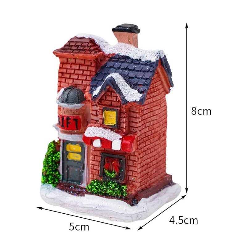 Light-Up Christmas House